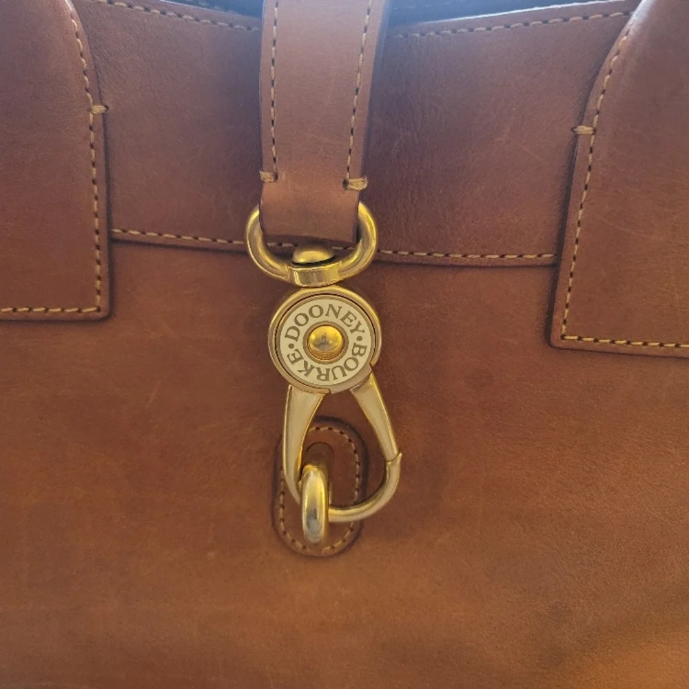 100% Dooney and Burke  Florentine Leather Satchel